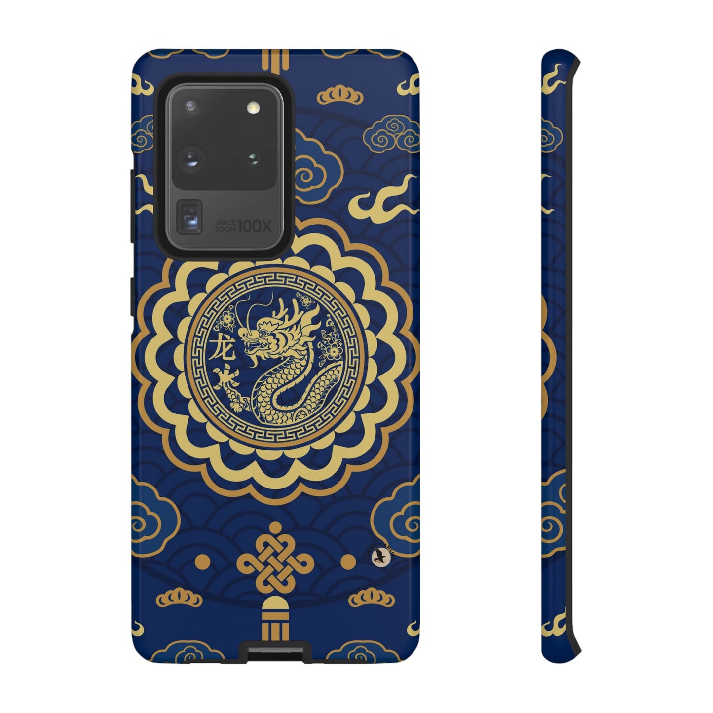 Year of the Dragon - Blue and Gold Dragon Phone Case