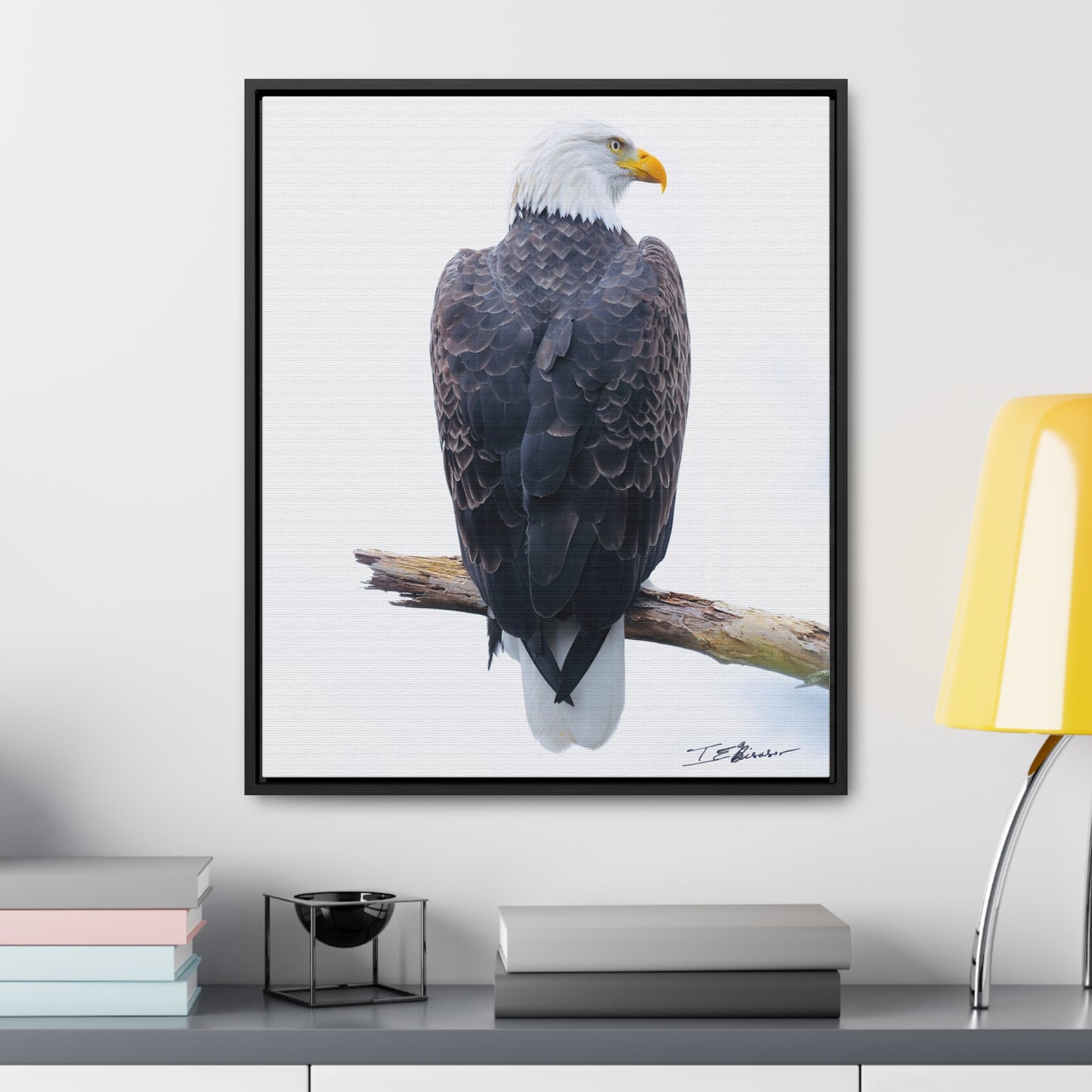 Majestic Bald Eagle Photograph on Canvas