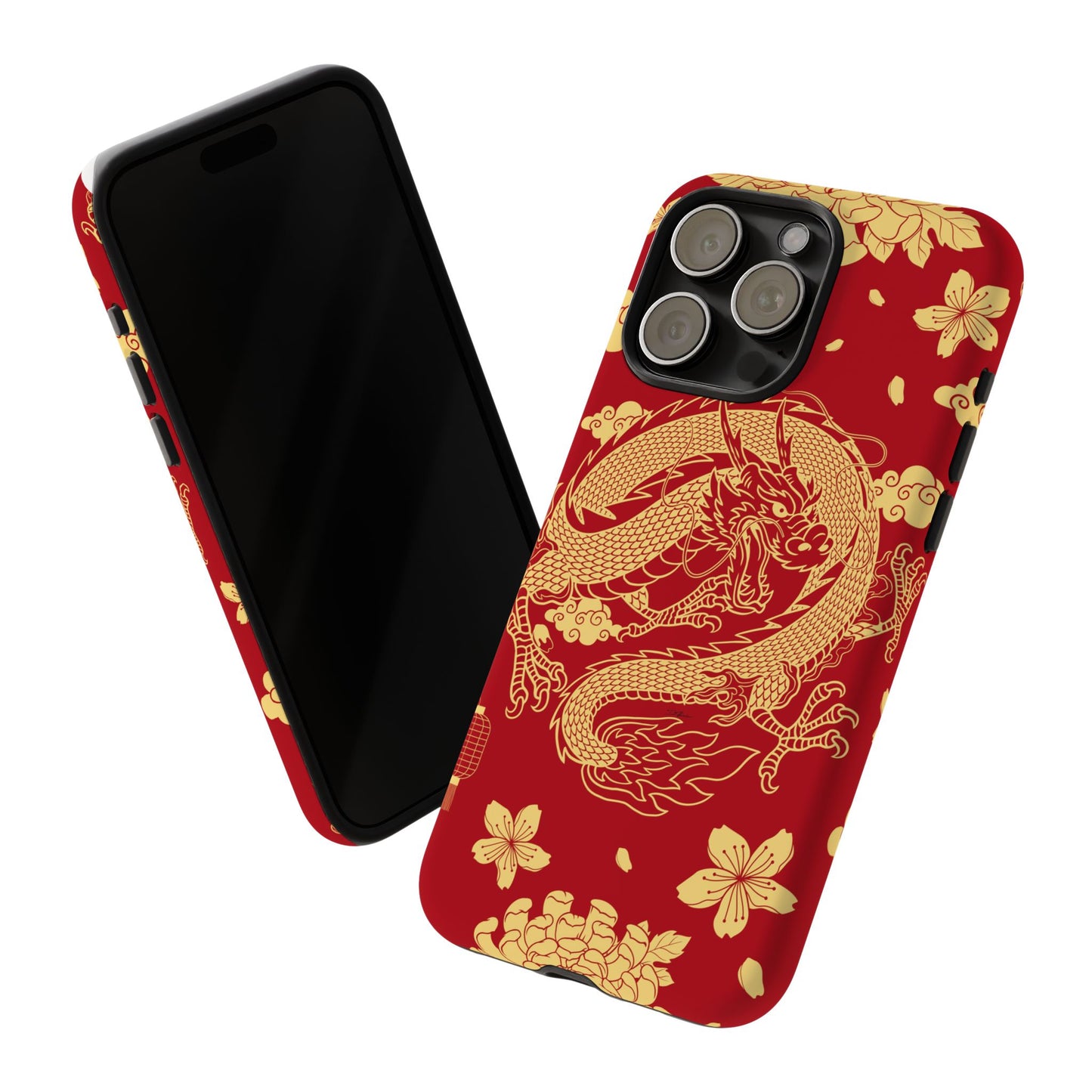Year of the Dragon - Red and Gold Dragon - Tough Case