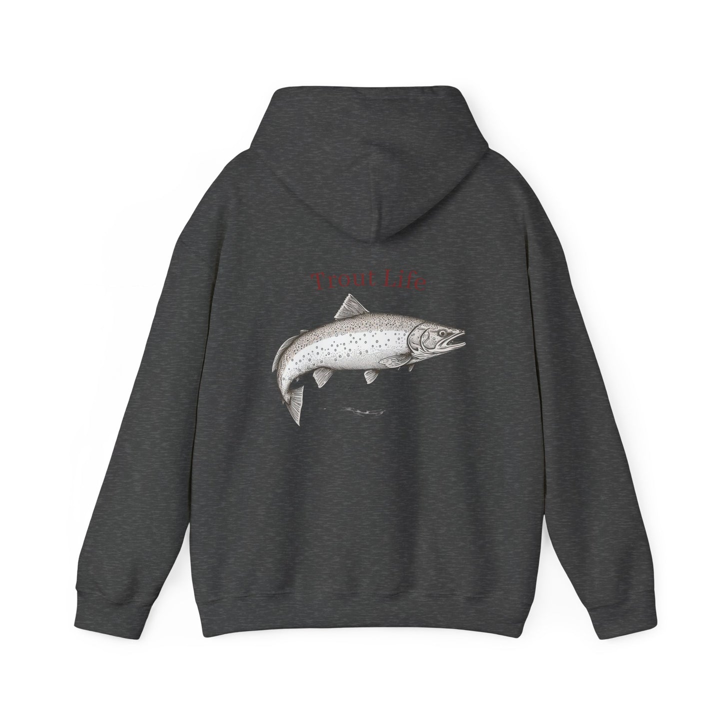 Trout Life(™)  Heavy Blend™ Hooded Sweatshirt