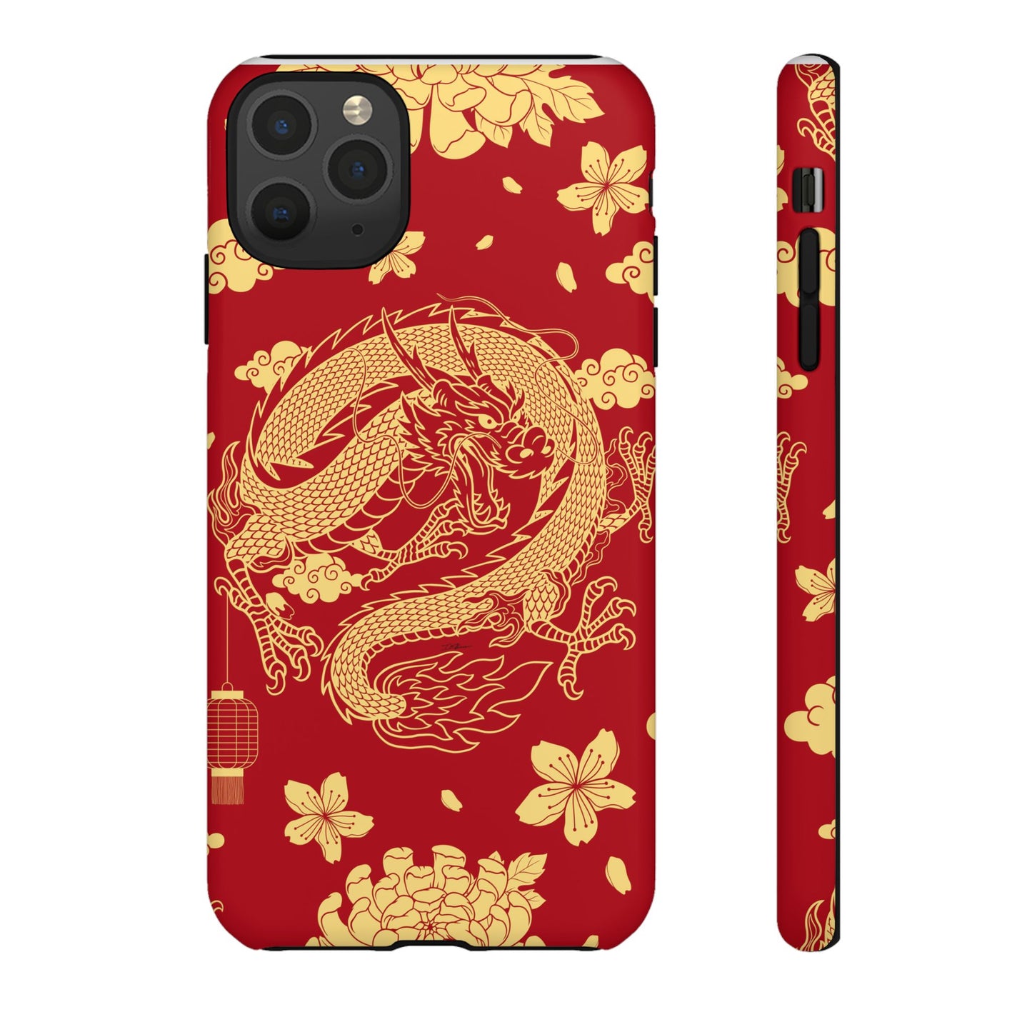 Year of the Dragon - Red and Gold Dragon - Tough Case