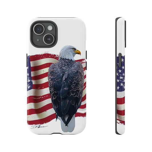 American Eagle and Flag Phone Case