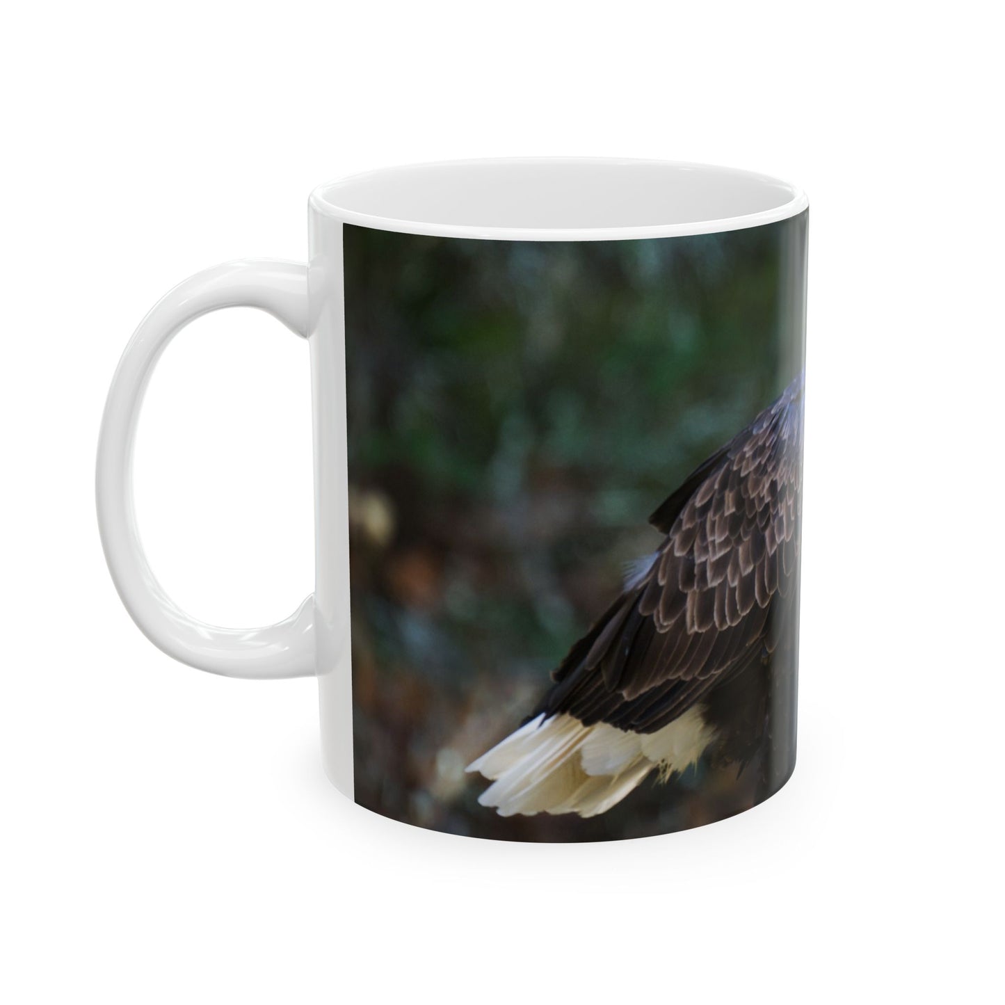 Mug - Beautiful Bald Eagle Photograph Ceramic Mug (11oz, 15oz)