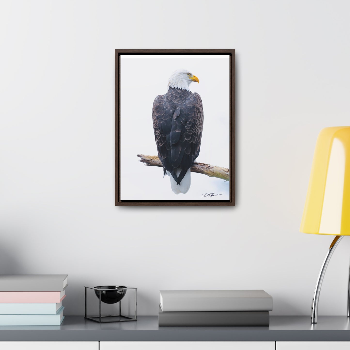 Majestic Bald Eagle Photograph on Canvas