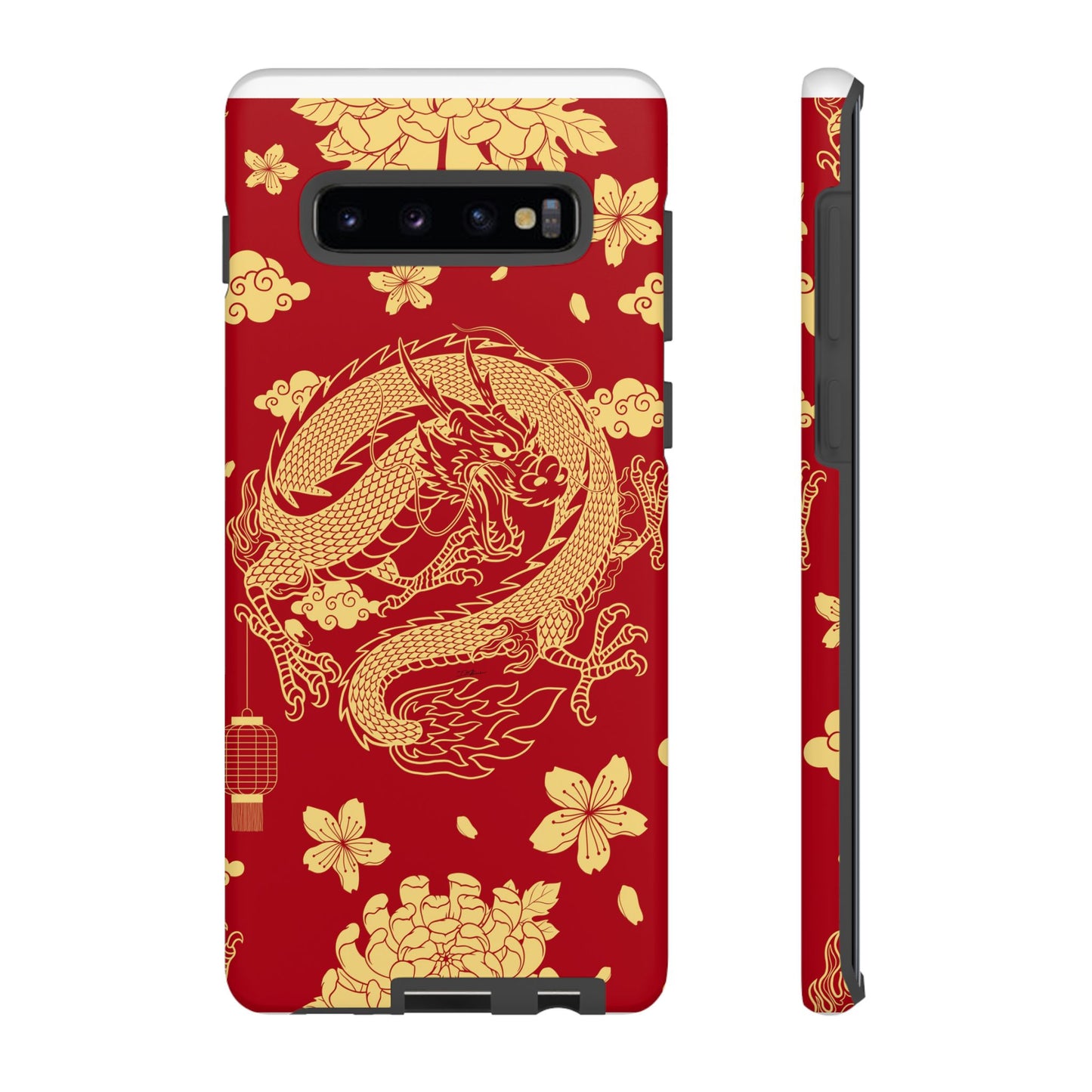 Year of the Dragon - Red and Gold Dragon - Tough Case