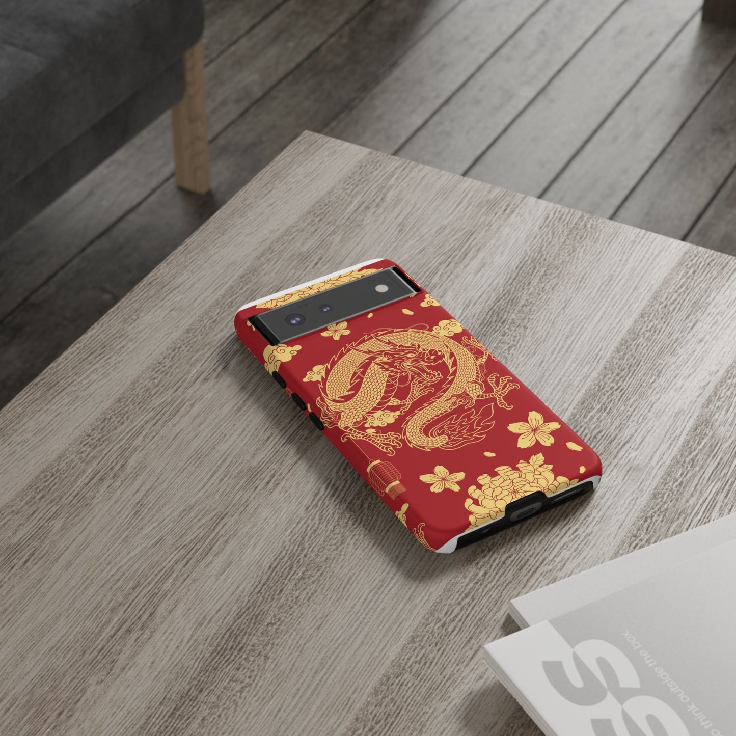 Year of the Dragon - Red and Gold Dragon - Tough Case