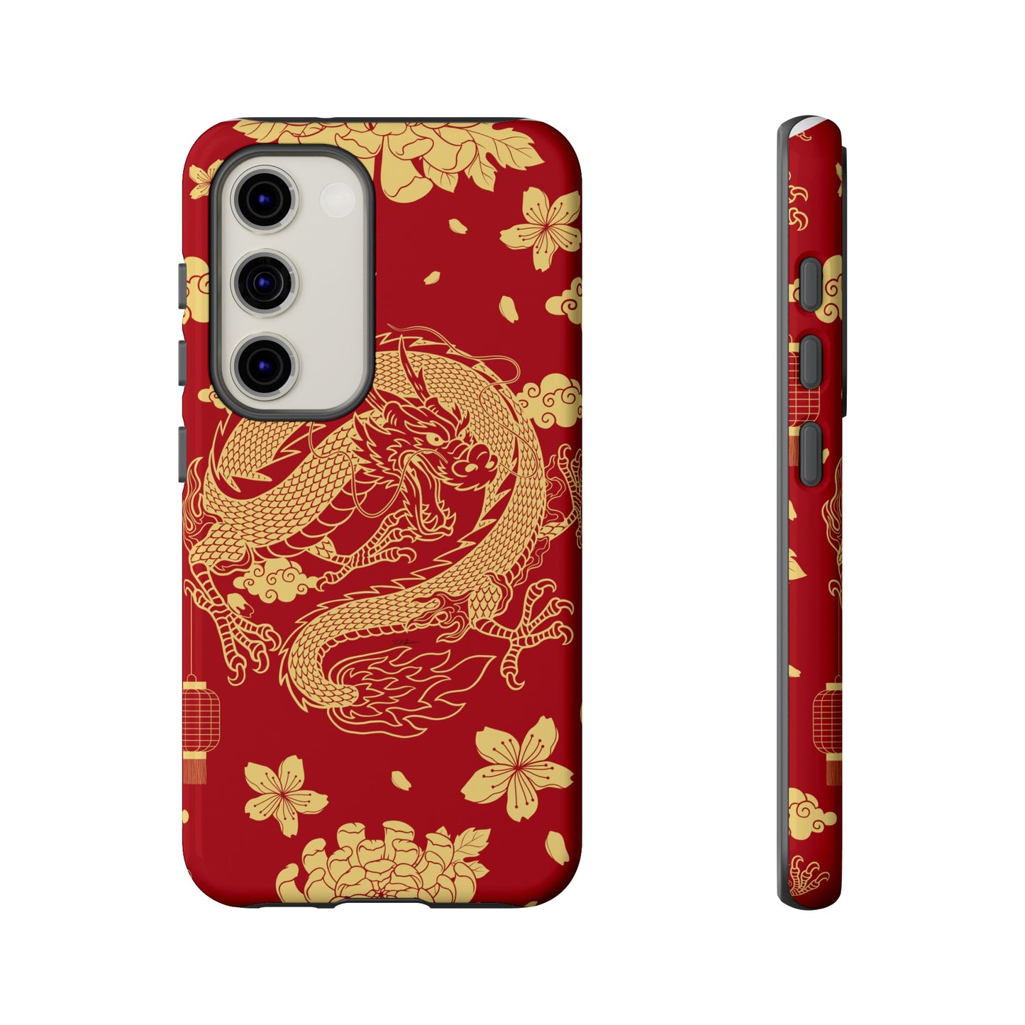 Year of the Dragon - Red and Gold Dragon - Tough Case