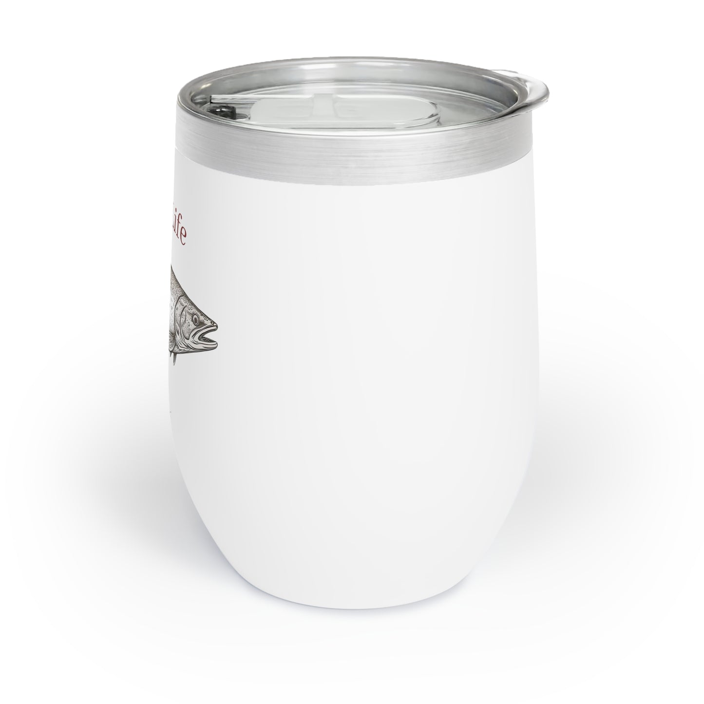 Trout Life(™) Wine Tumbler