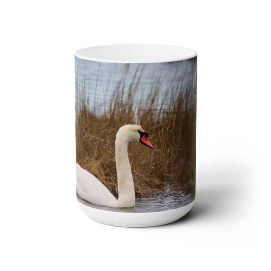 Graceful swan mug