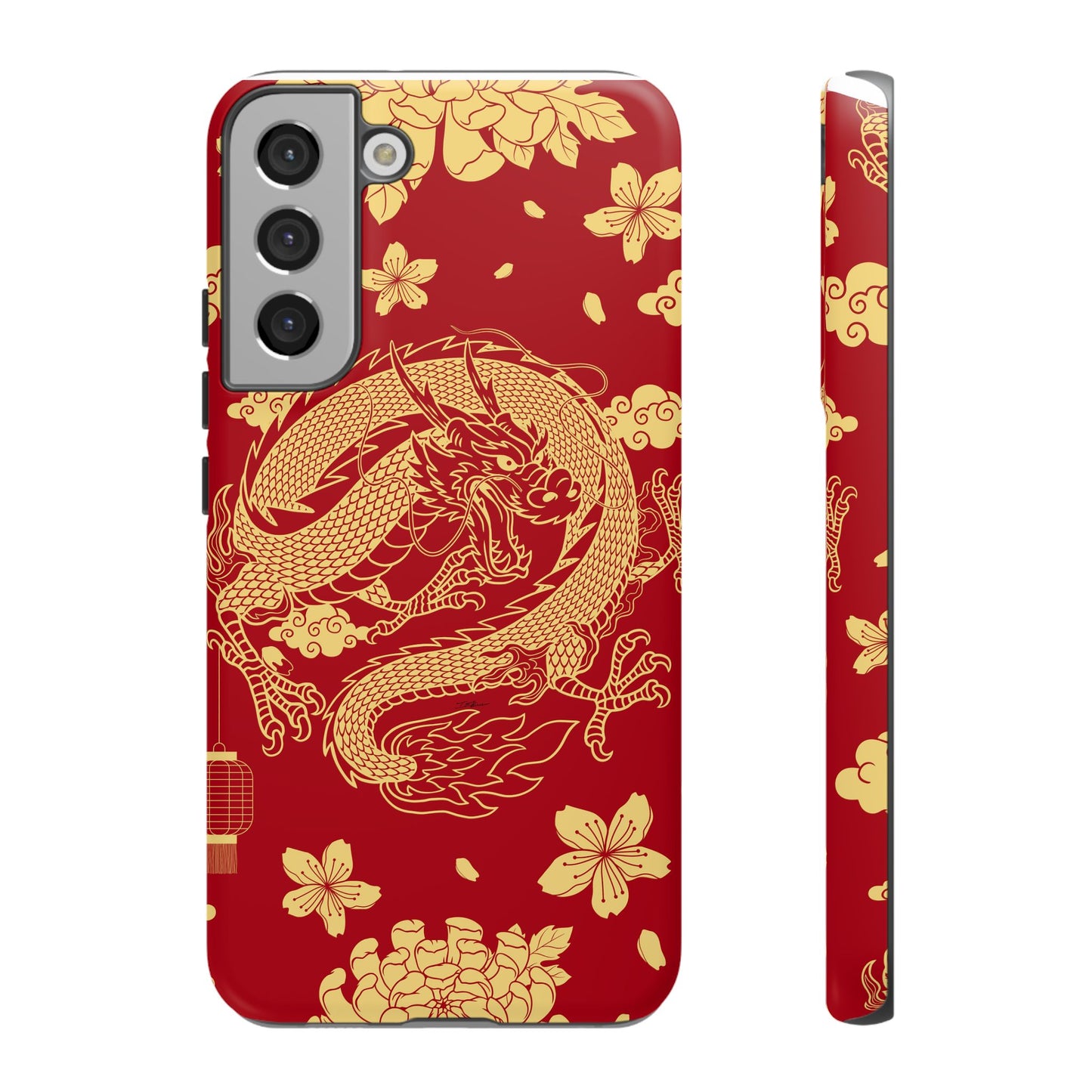 Year of the Dragon - Red and Gold Dragon - Tough Case