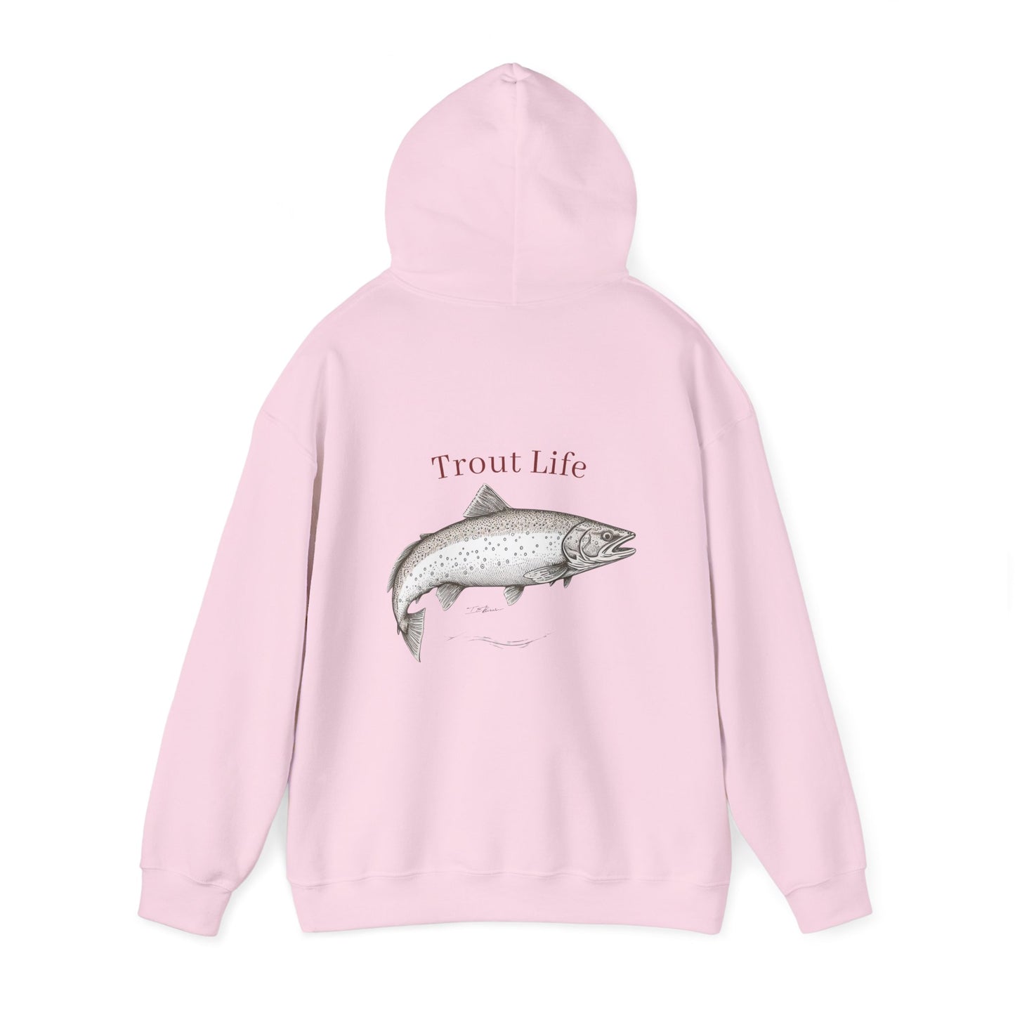 Trout Life(™)  Heavy Blend™ Hooded Sweatshirt