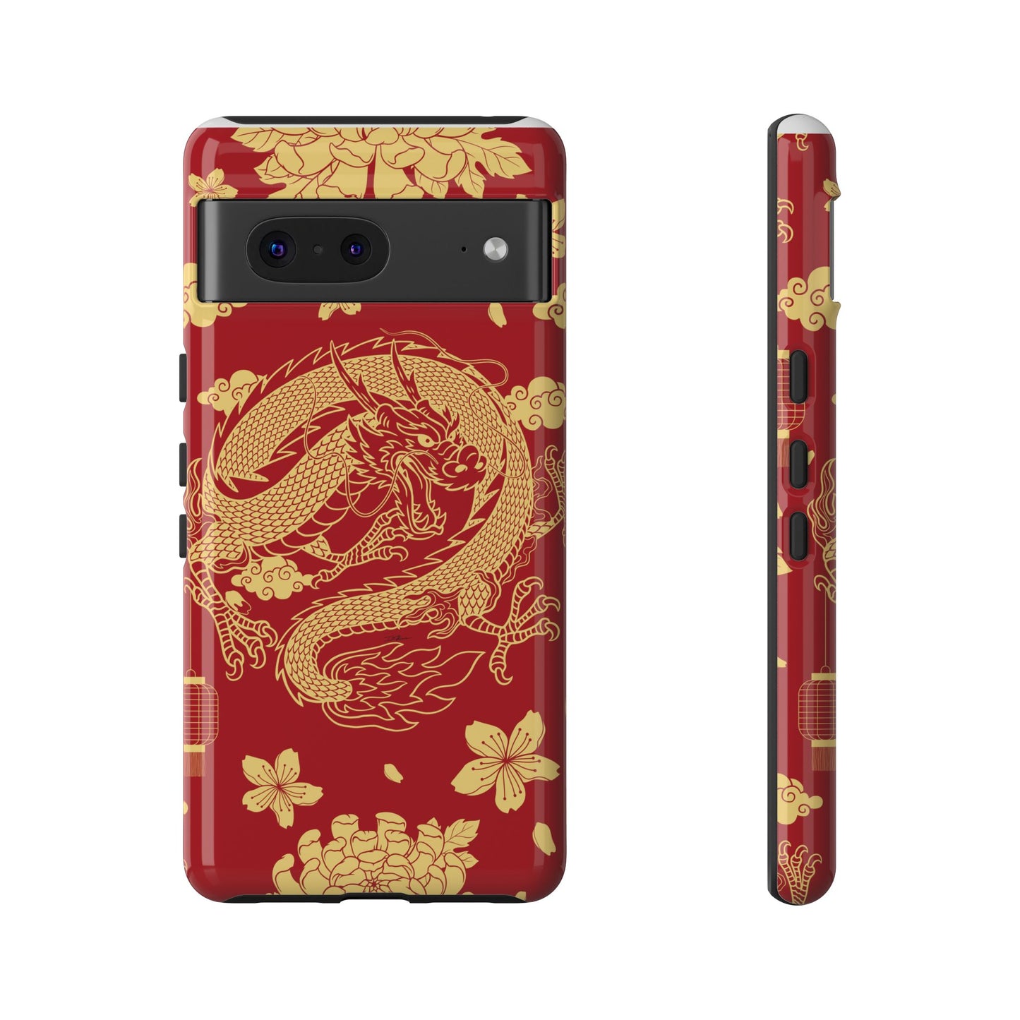 Year of the Dragon - Red and Gold Dragon - Tough Case
