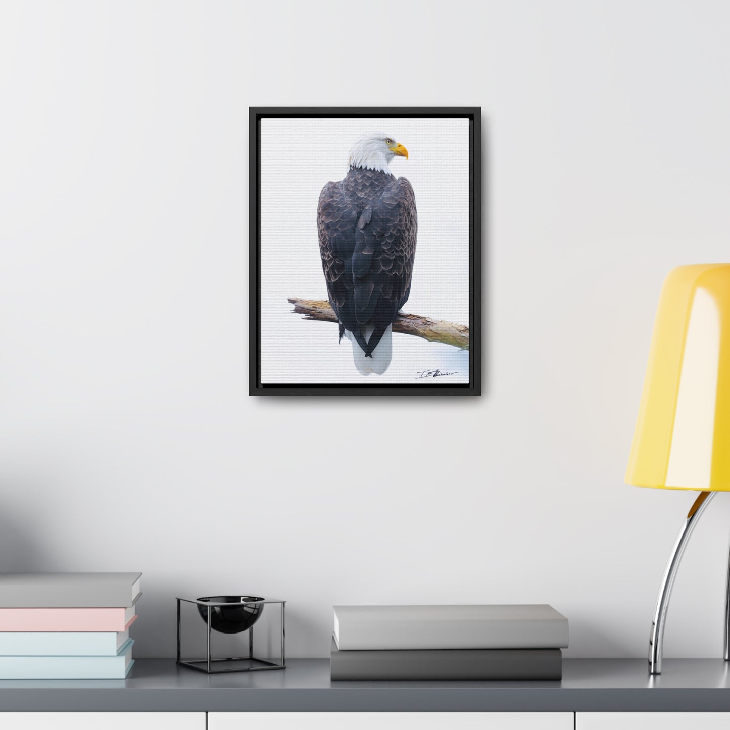 Majestic Bald Eagle Photograph on Canvas