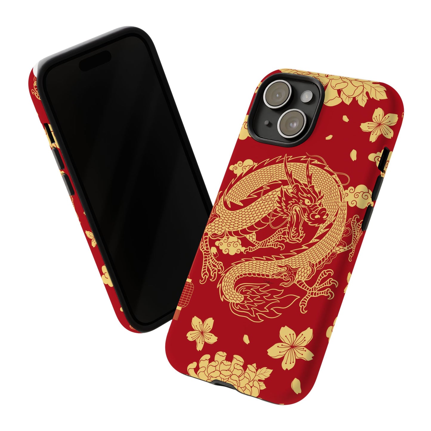 Year of the Dragon - Red and Gold Dragon - Tough Case