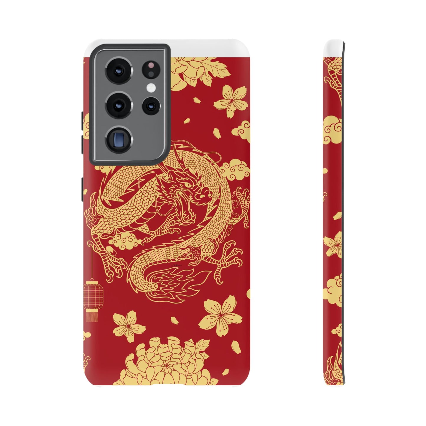 Year of the Dragon - Red and Gold Dragon - Tough Case