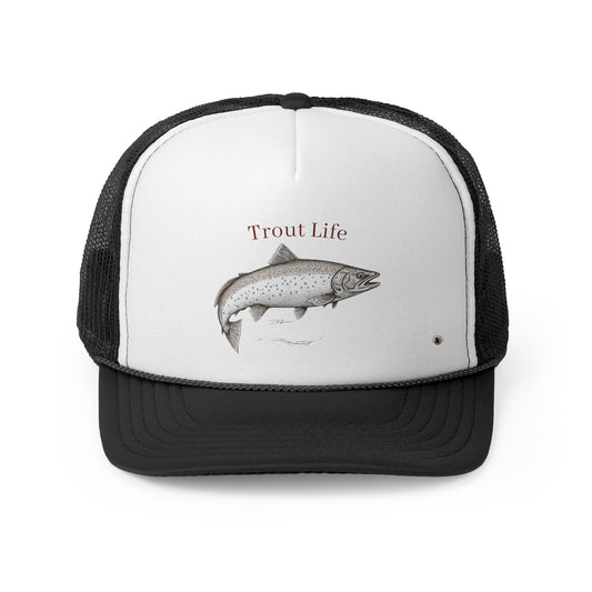 Trout Life Trucker Caps