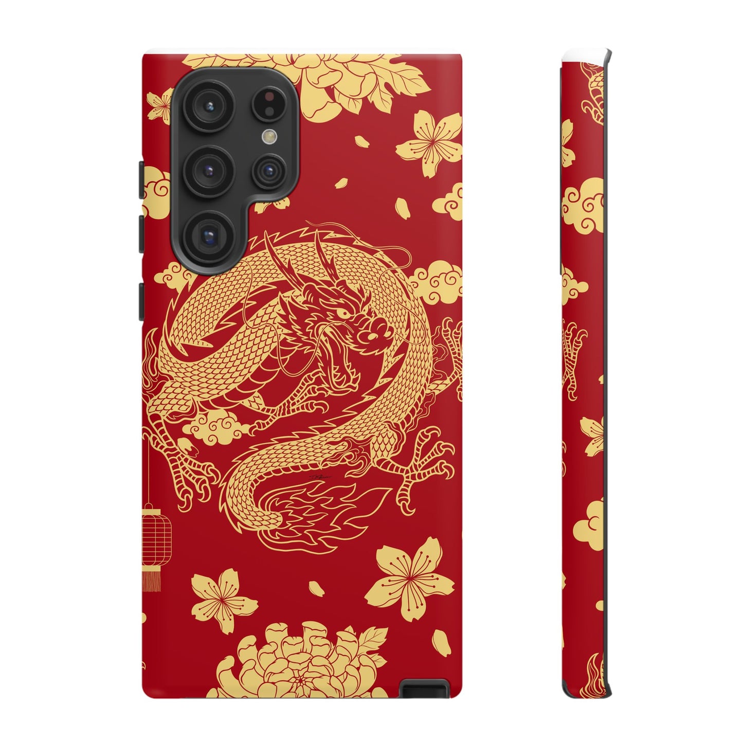 Year of the Dragon - Red and Gold Dragon - Tough Case