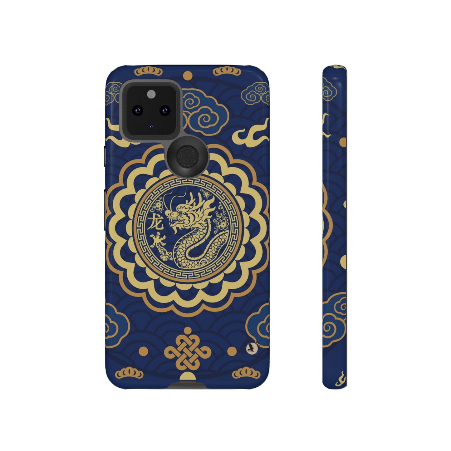 Year of the Dragon - Blue and Gold Dragon Phone Case