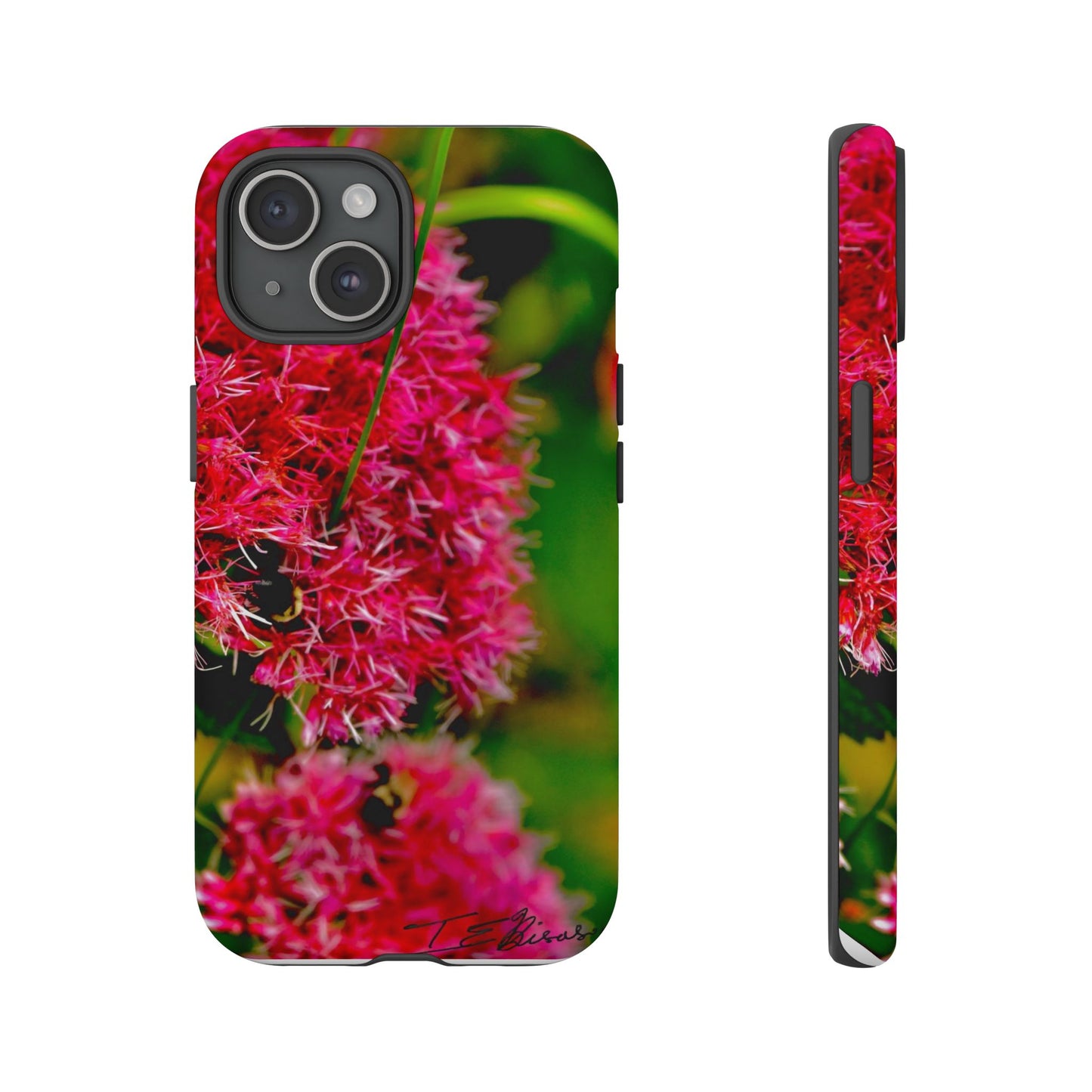 Beautiful Flower and Bee Phone Cases