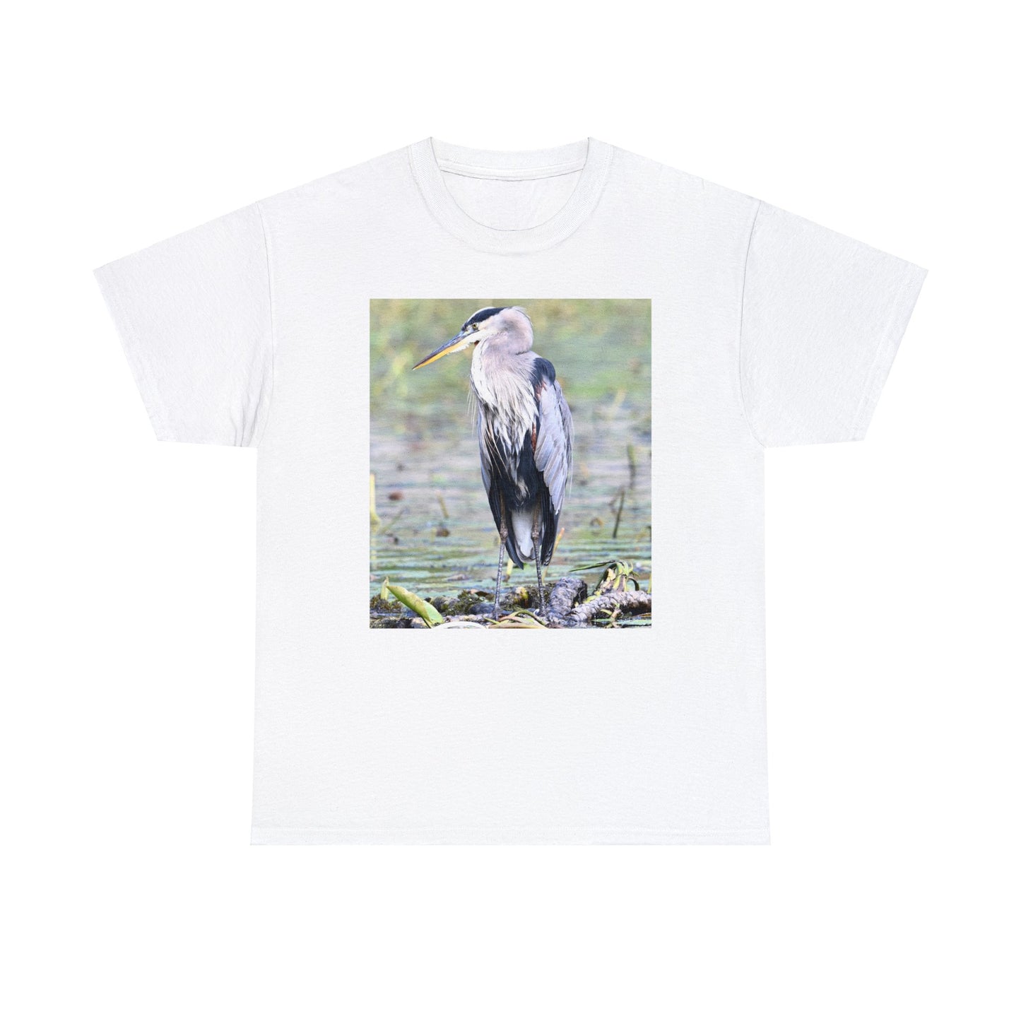 Blue Heron the Symbol of Peace T-shirt - Perfect Gift for Bird or Nature Lovers