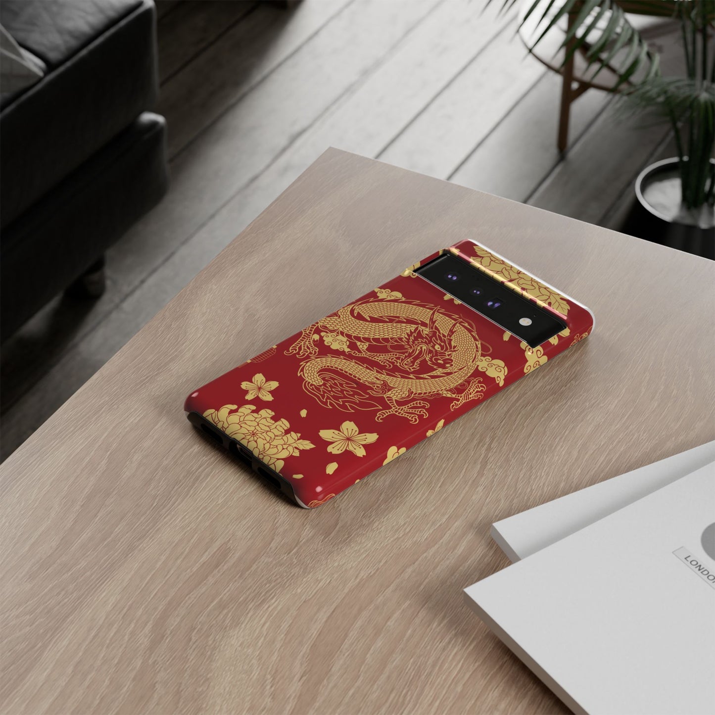 Year of the Dragon - Red and Gold Dragon - Tough Case