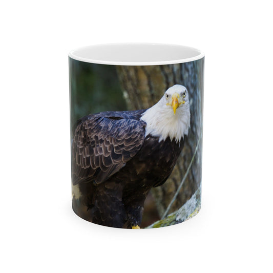 Mug - Beautiful Bald Eagle Photograph Ceramic Mug (11oz, 15oz)
