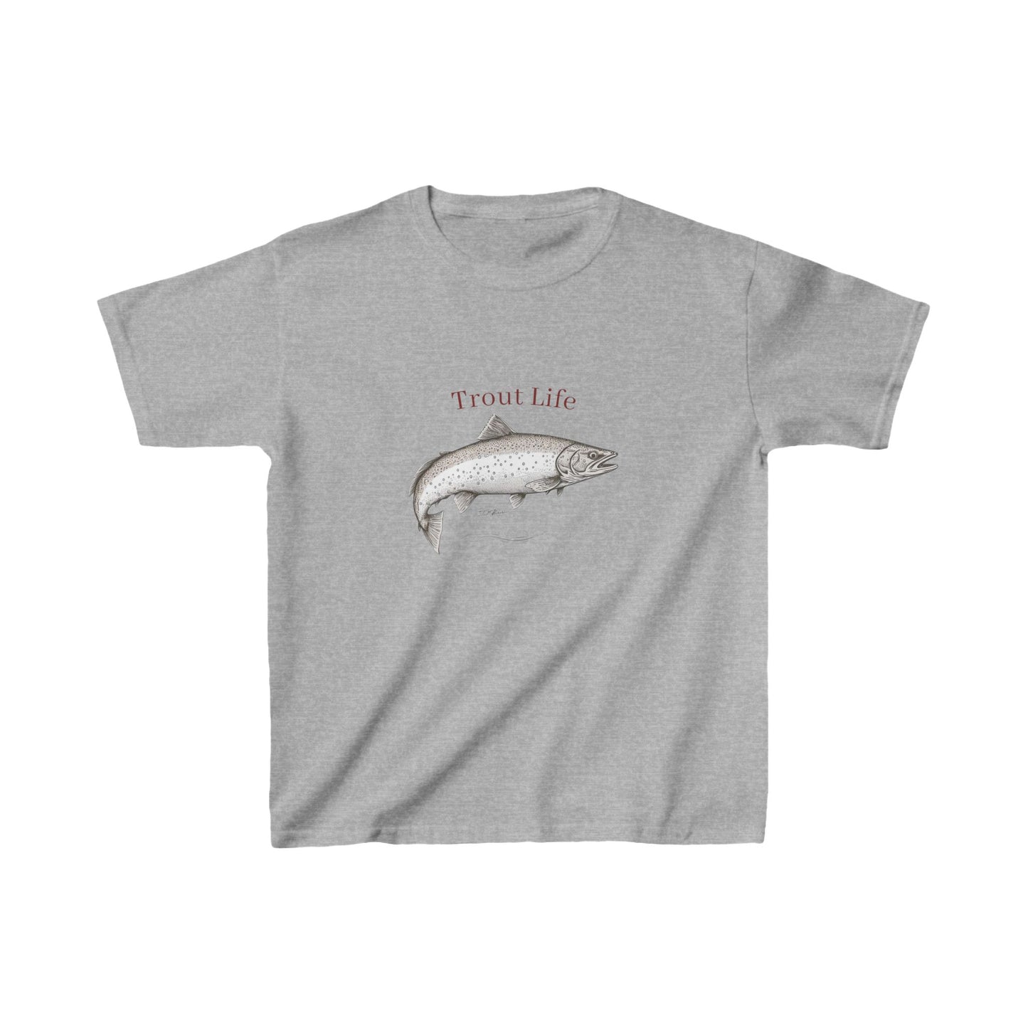Trout Life Kids Heavy Cotton™ Tee