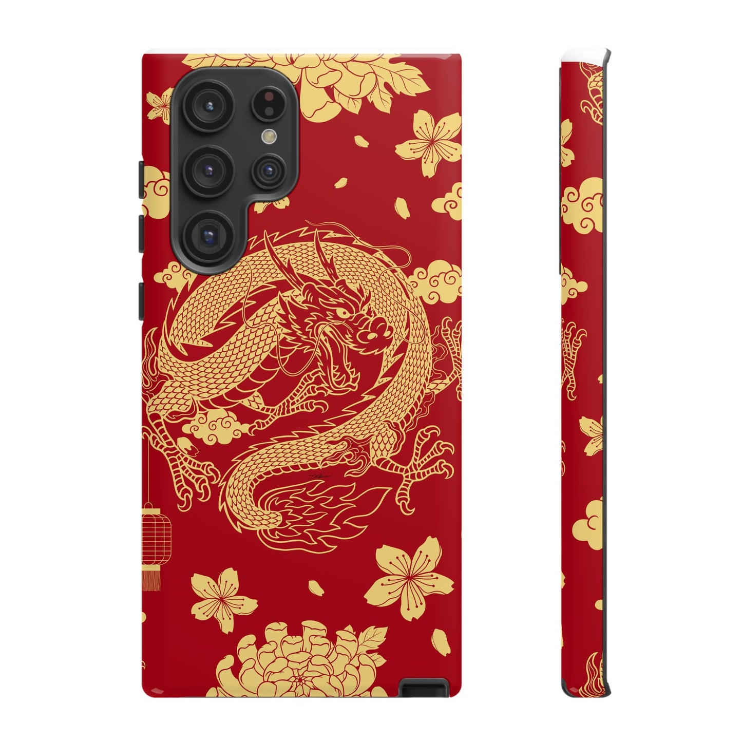 Year of the Dragon - Red and Gold Dragon - Tough Case