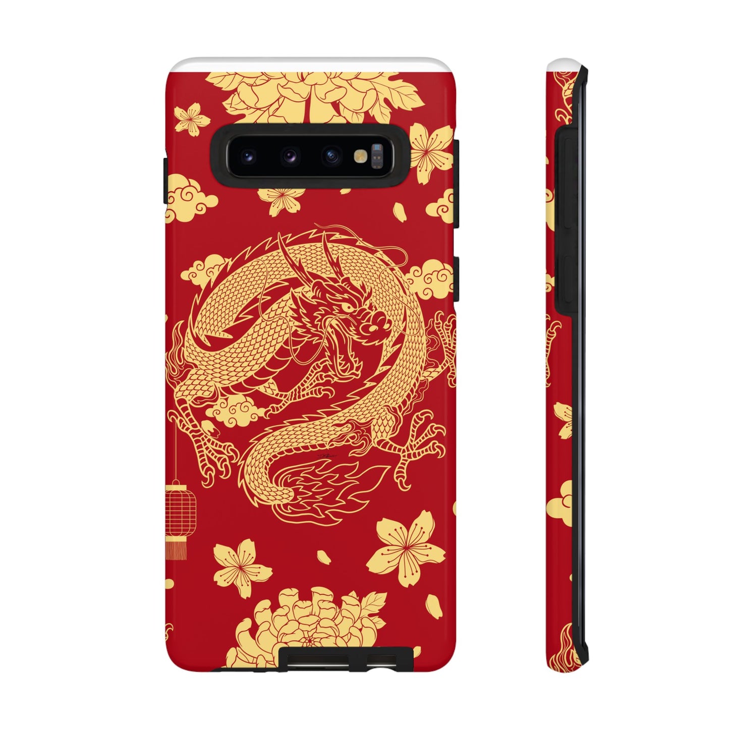 Year of the Dragon - Red and Gold Dragon - Tough Case