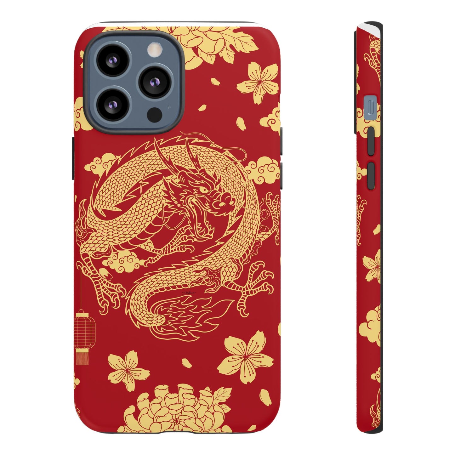 Year of the Dragon - Red and Gold Dragon - Tough Case