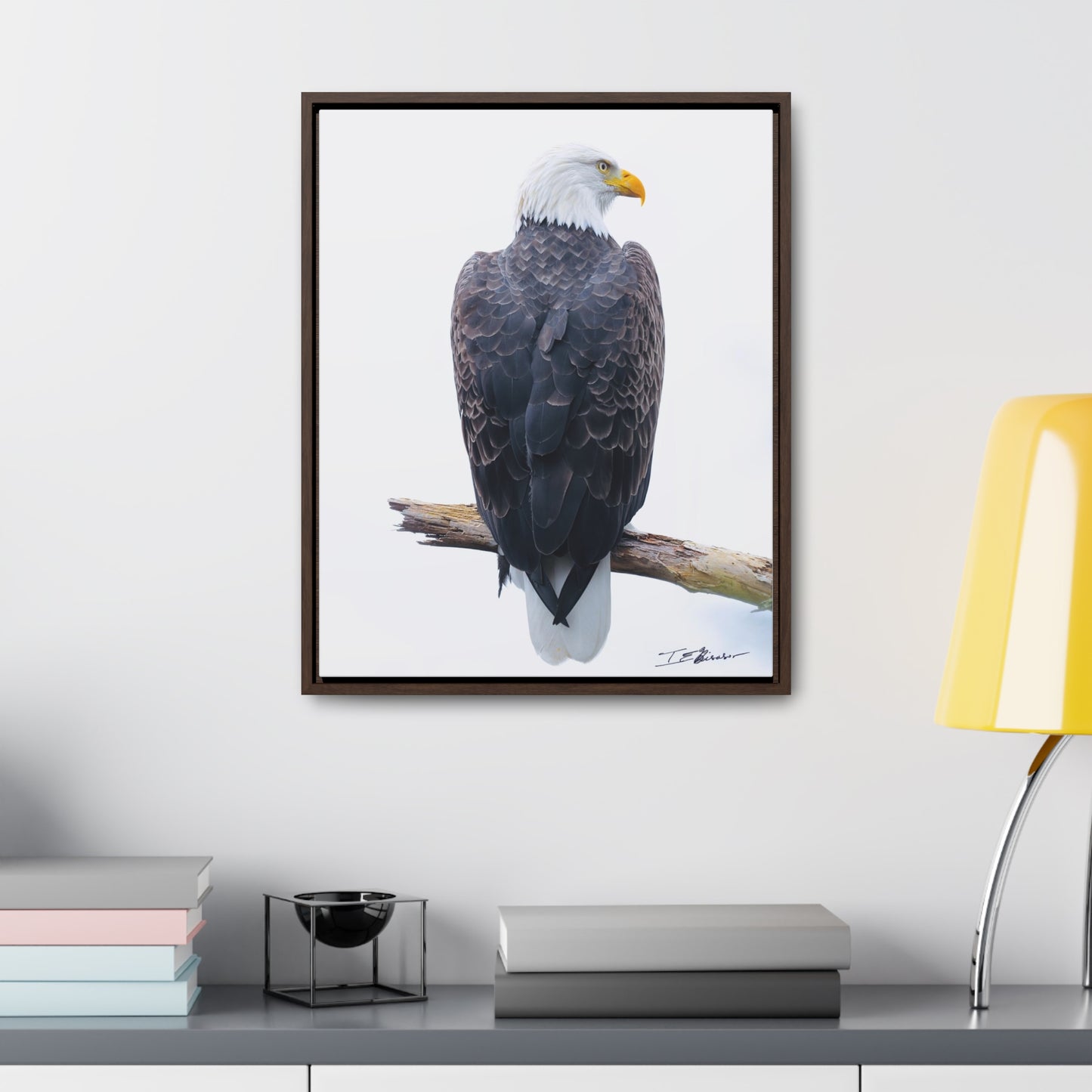 Majestic Bald Eagle Photograph on Canvas