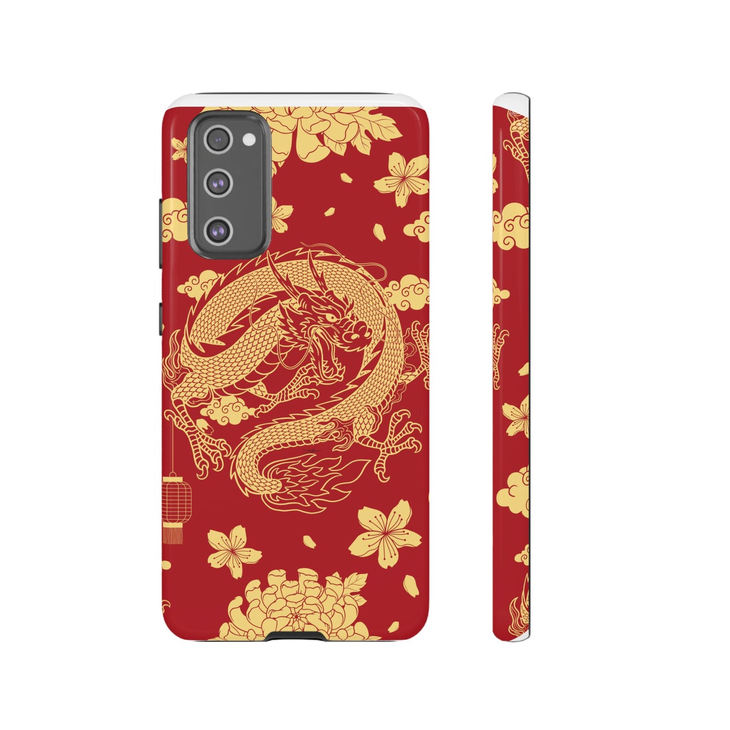 Year of the Dragon - Red and Gold Dragon - Tough Case