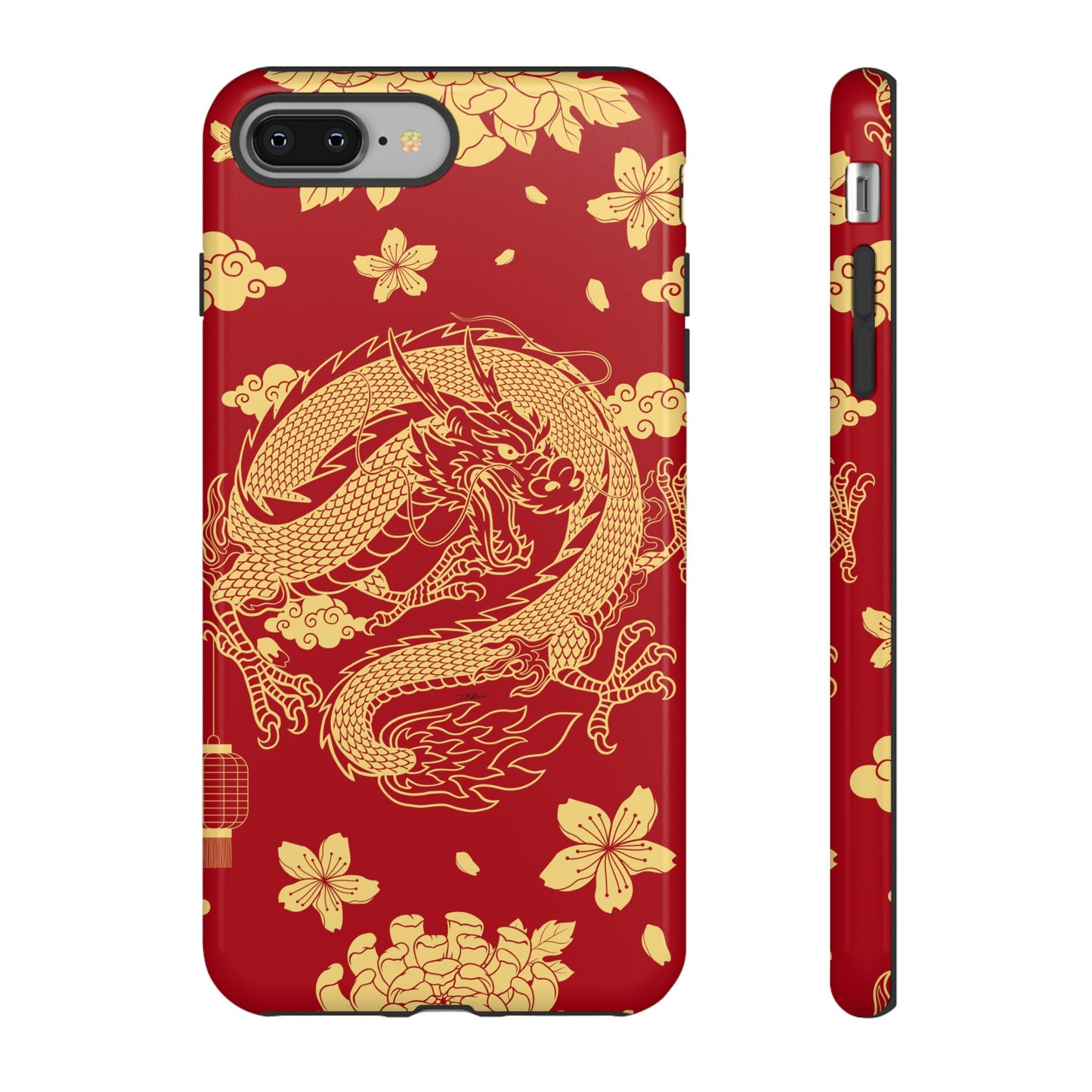 Year of the Dragon - Red and Gold Dragon - Tough Case