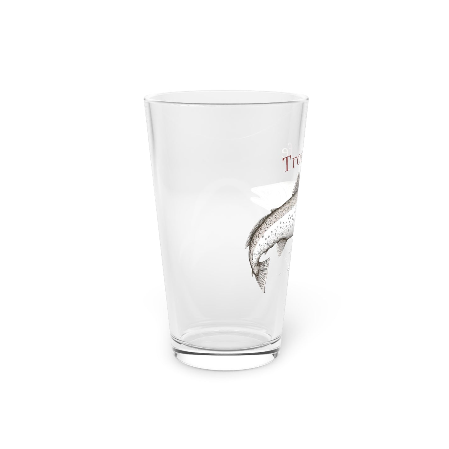 Trout Life (™) Pint Glass  (16oz)