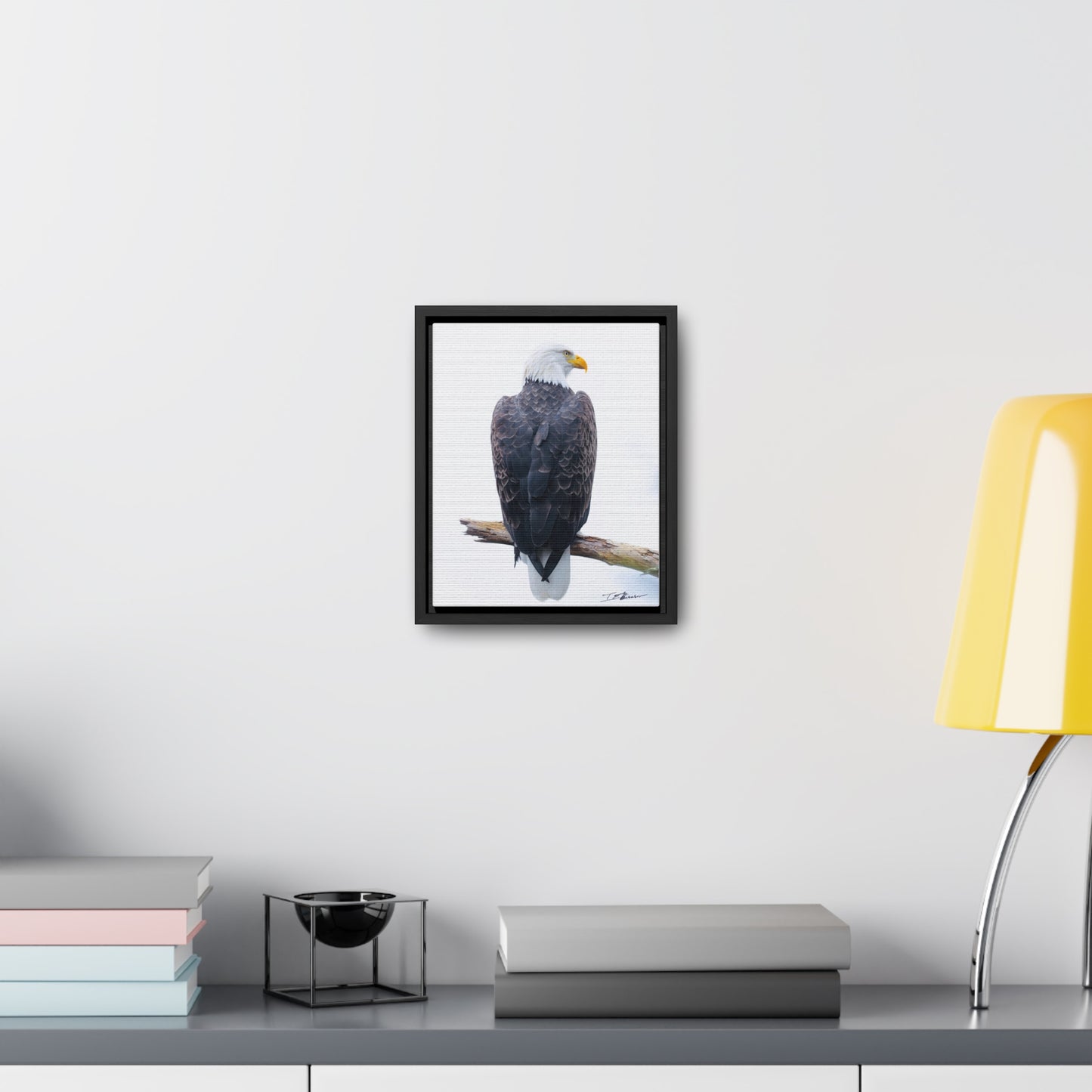 Majestic Bald Eagle Photograph on Canvas