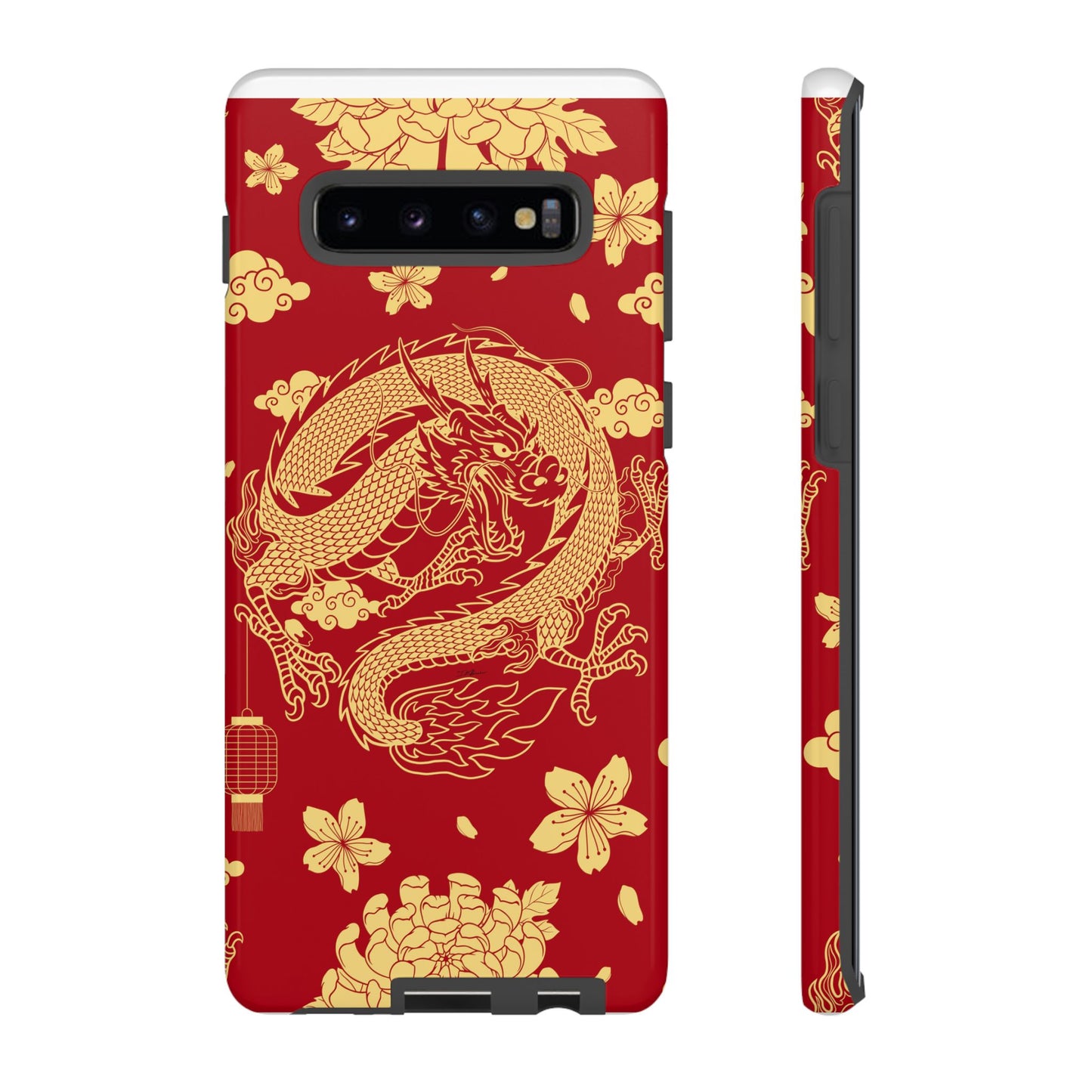 Year of the Dragon - Red and Gold Dragon - Tough Case