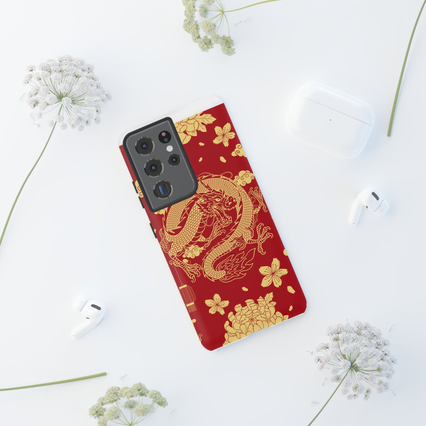 Year of the Dragon - Red and Gold Dragon - Tough Case