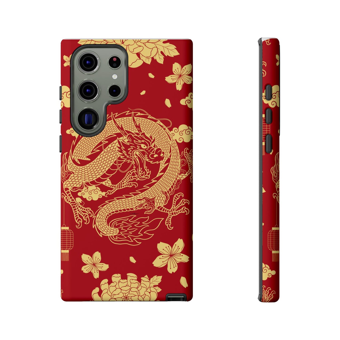 Year of the Dragon - Red and Gold Dragon - Tough Case