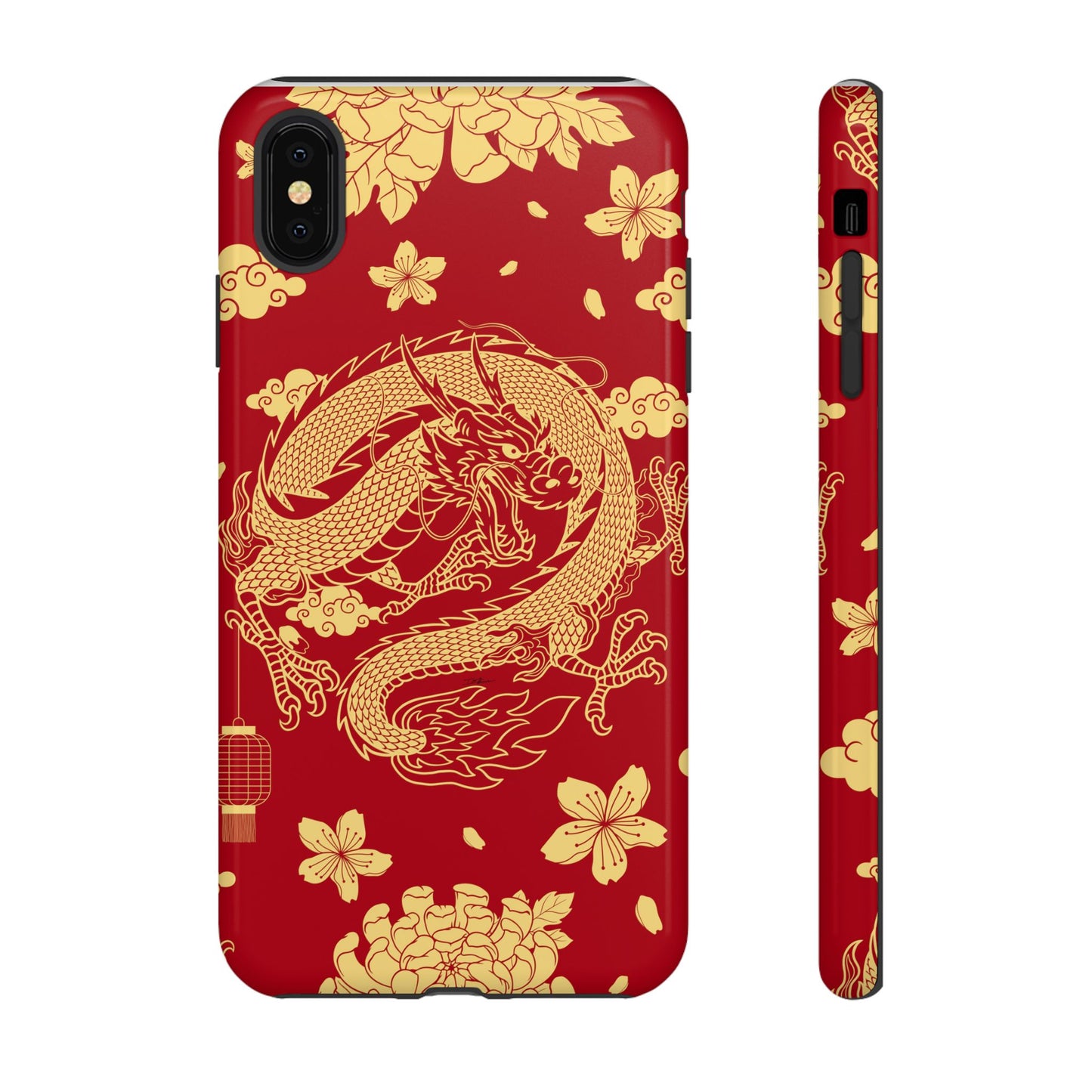 Year of the Dragon - Red and Gold Dragon - Tough Case