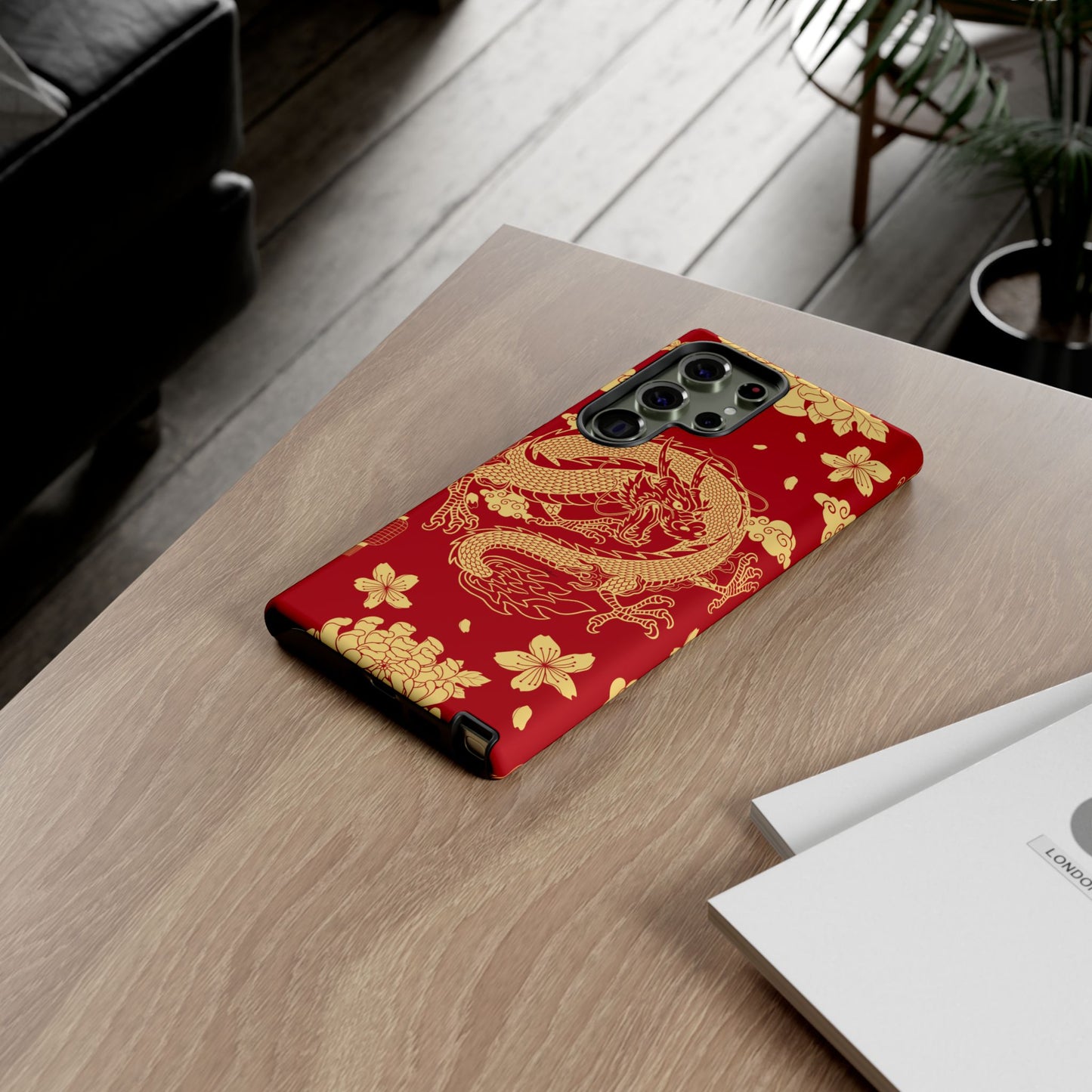 Year of the Dragon - Red and Gold Dragon - Tough Case