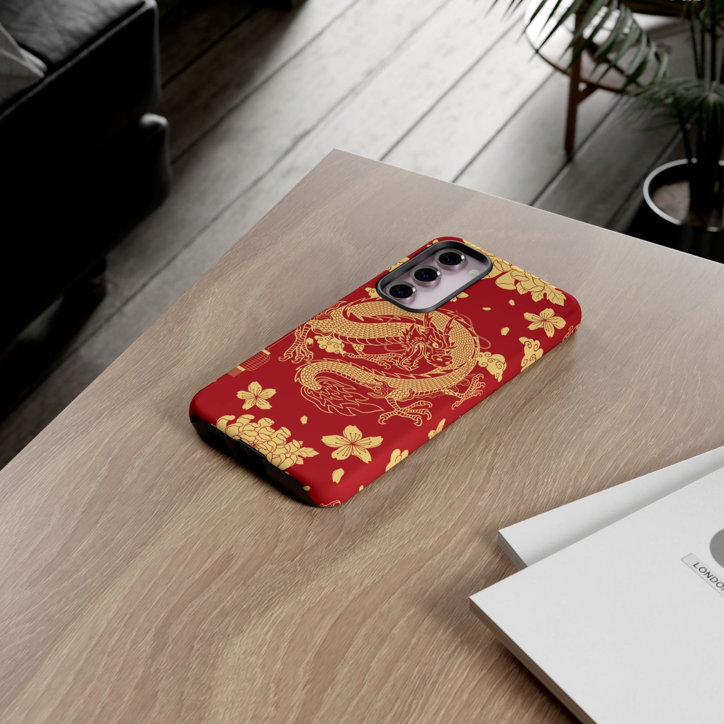Year of the Dragon - Red and Gold Dragon - Tough Case