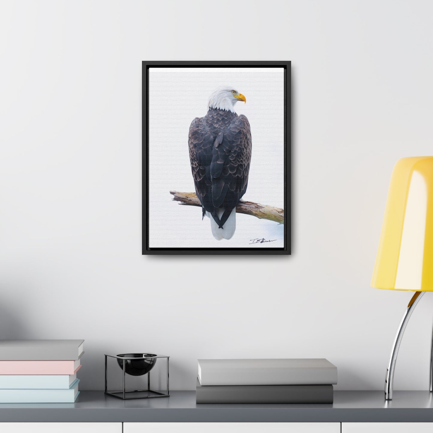 Majestic Bald Eagle Photograph on Canvas