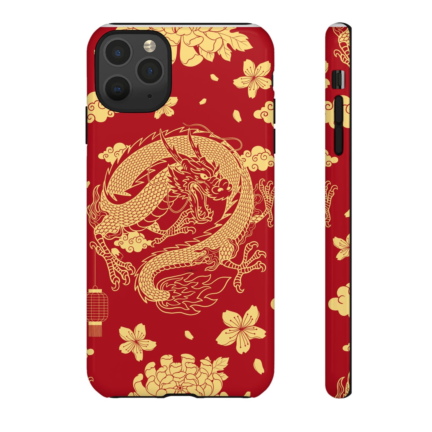 Year of the Dragon - Red and Gold Dragon - Tough Case