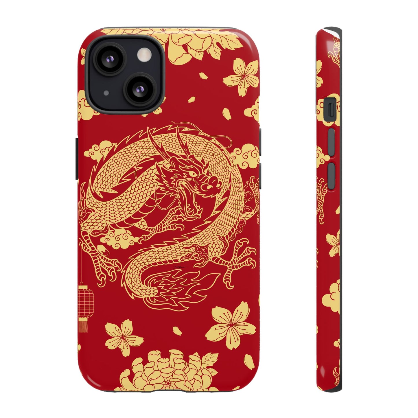 Year of the Dragon - Red and Gold Dragon - Tough Case