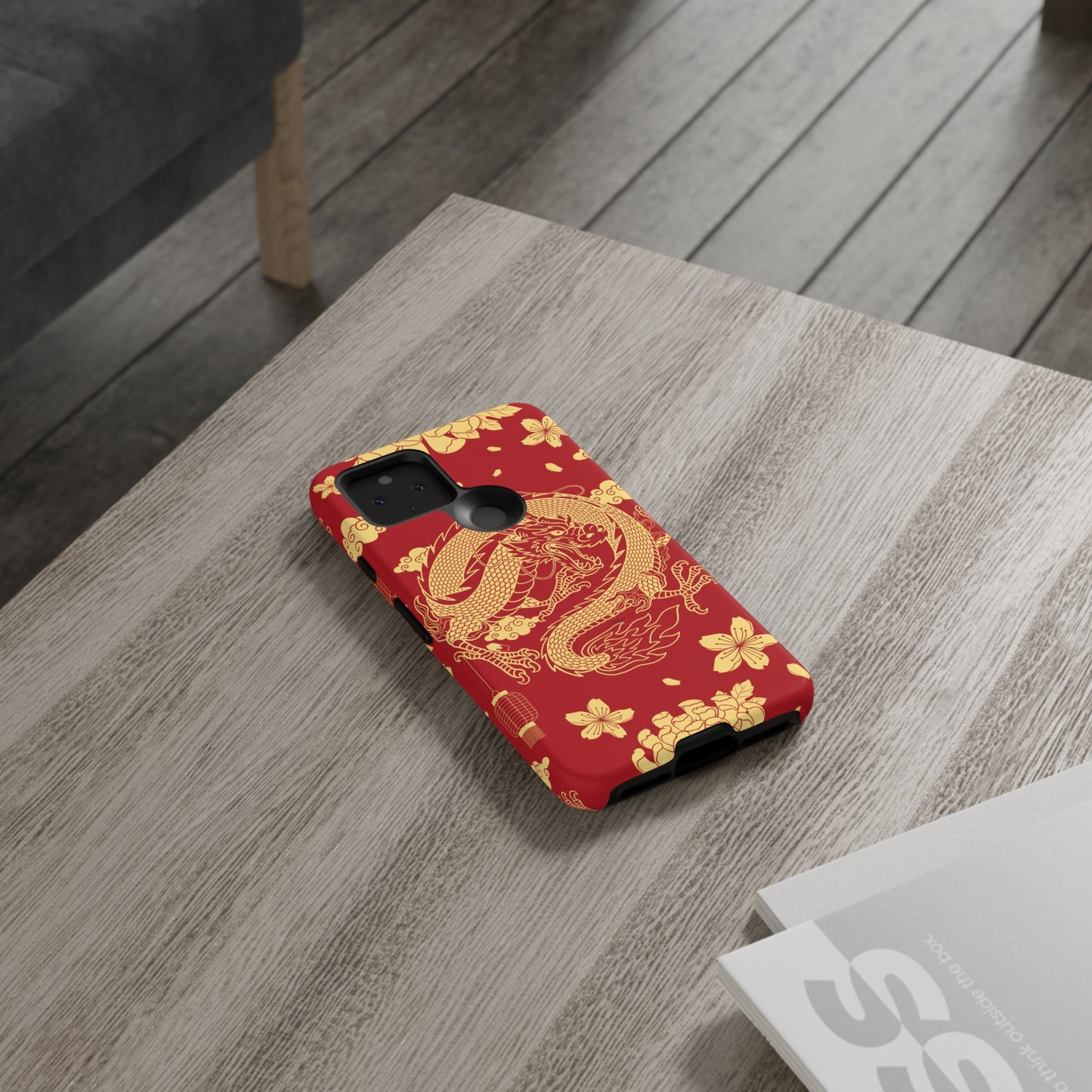 Year of the Dragon - Red and Gold Dragon - Tough Case