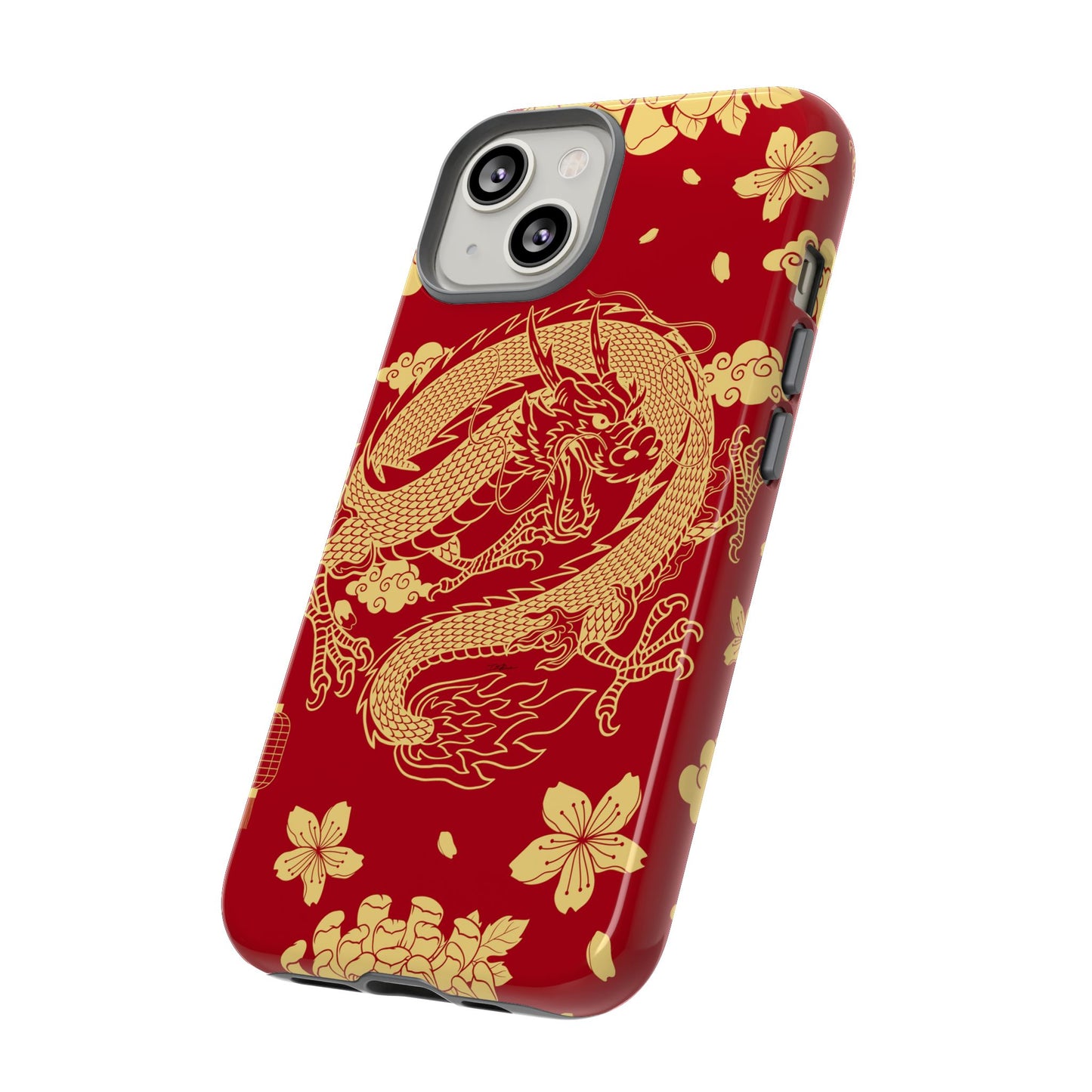 Year of the Dragon - Red and Gold Dragon - Tough Case