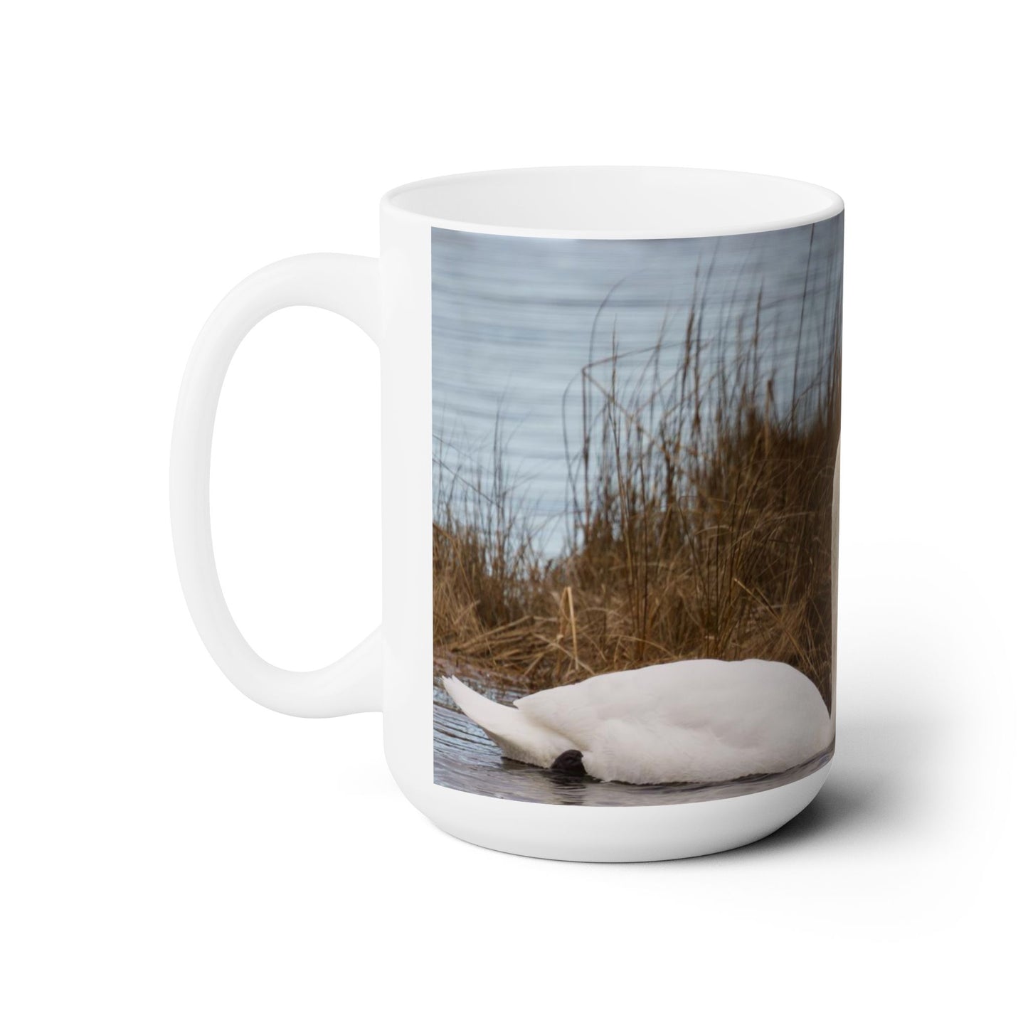 Graceful swan mug