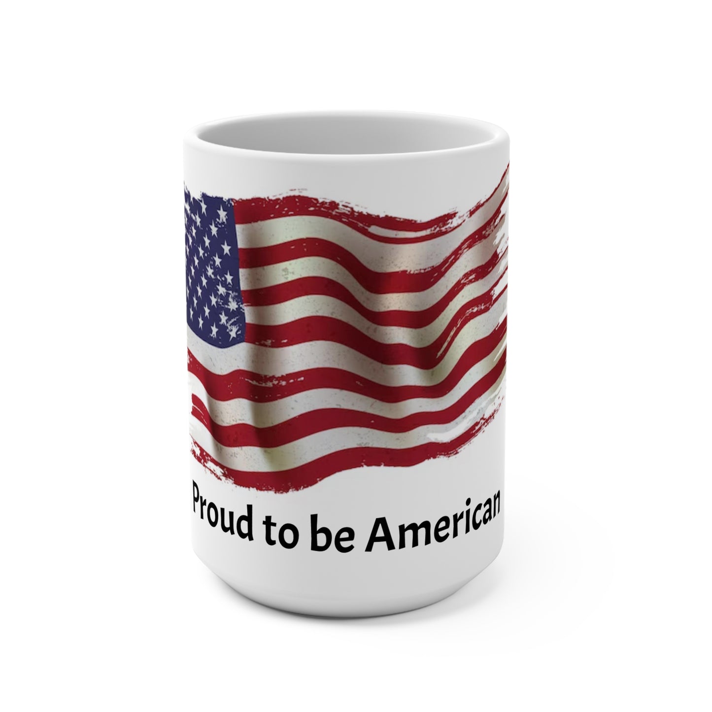 Proud to b American Mug 15oz
