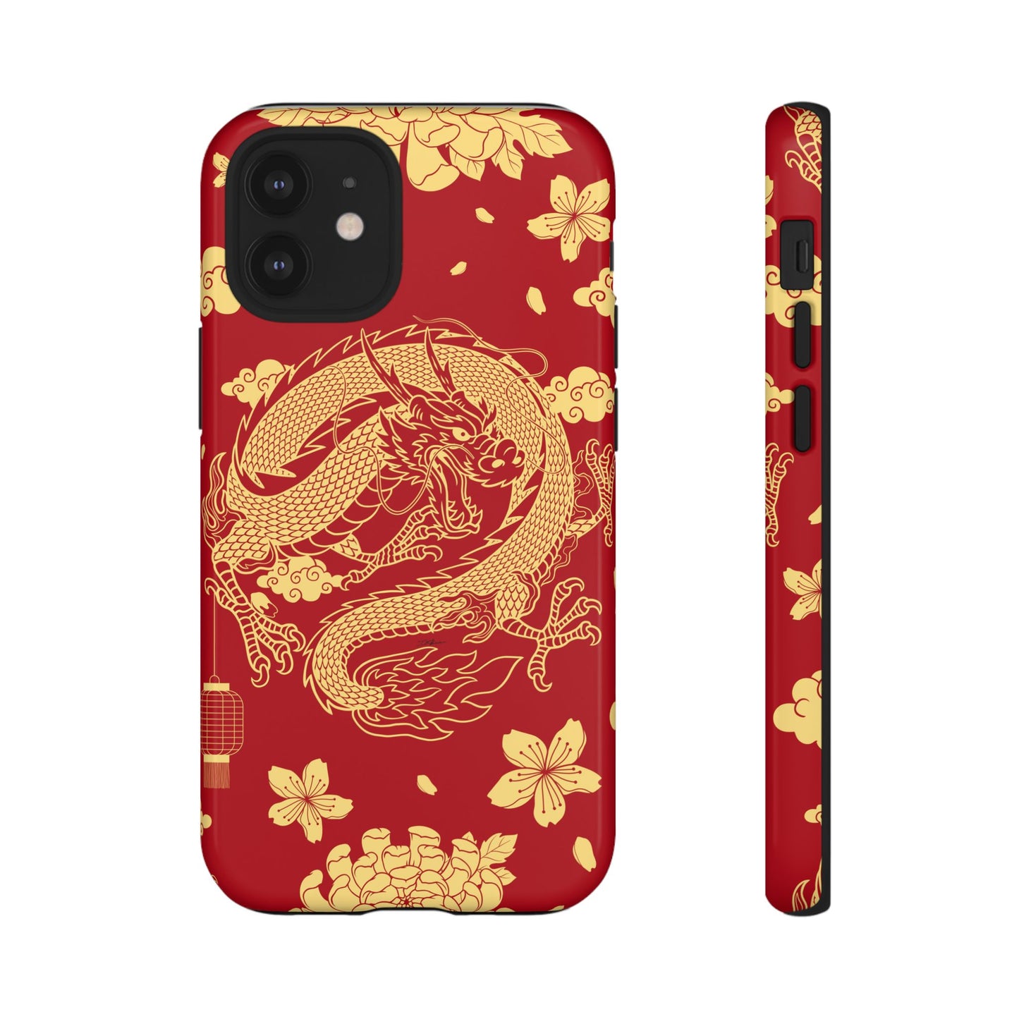 Year of the Dragon - Red and Gold Dragon - Tough Case