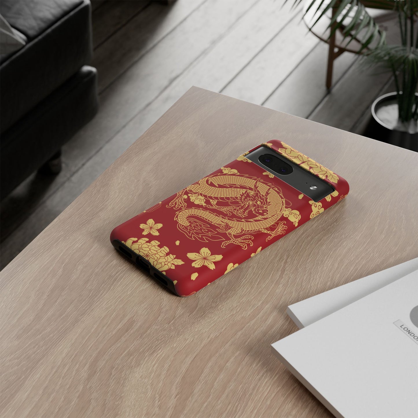Year of the Dragon - Red and Gold Dragon - Tough Case